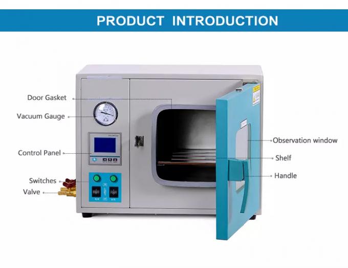真空の乾燥オーブン機械価格を印刷する実験室の小型デスクトップ スクリーン